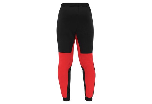 Joggingpak Heren/Dames Zwart/Rood Legend