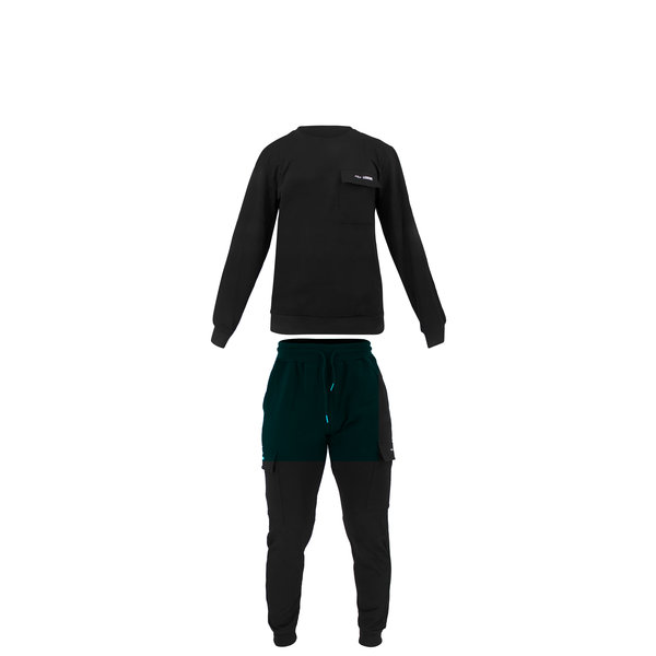 Joggingpak Heren/Dames Zwart Legend - Copy