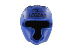 Hoofdbeschermer blauw skintex