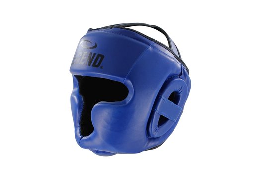 Hoofdbeschermer blauw skintex