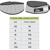 Fitness Riem Support Heren/Dames Zwart Mesh Fitness Riem Support Heren/Dames Zwart Mesh