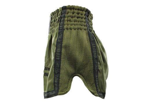 Kickboks Broekje Army Green Kids/Volwassenen