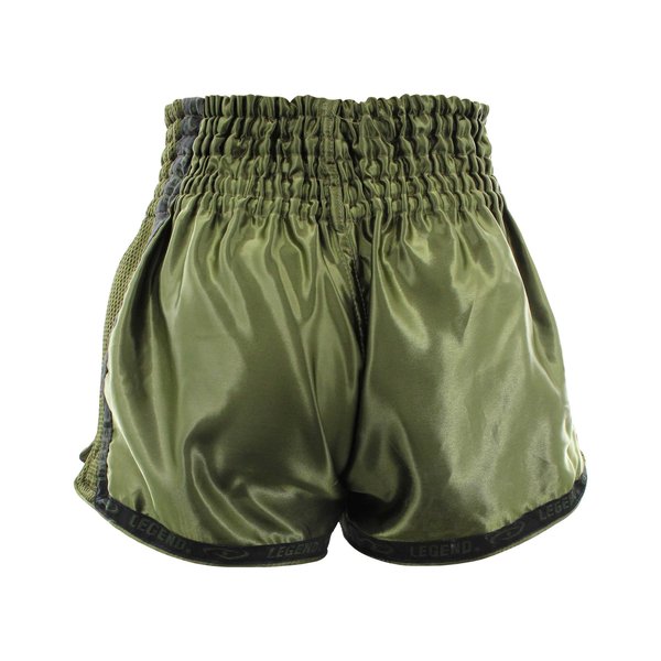 Kickboks Broekje Army Green Kids/Volwassenen