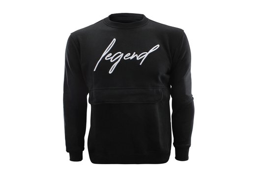 Trui/Sweater Dames/Heren Signature line Zwart