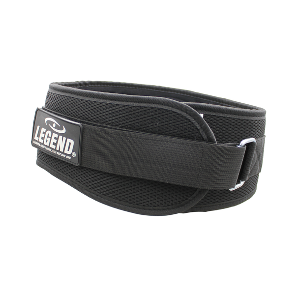 Fitness Riem Support Heren/Dames Zwart Mesh Fitness Riem Support Heren/Dames Zwart Mesh