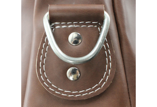 Ronde Opstoot Bokszak Vintage Panda Hide leather™ 3 jaar Garantie