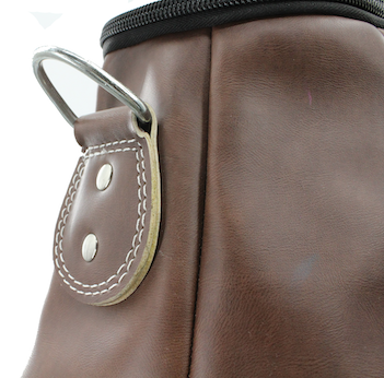 Round Punching Bag Vintage Panda Hide leatherâ„¢ 3 year warranty