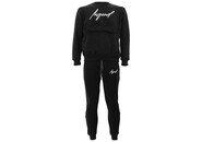 Joggingpak sweater Heren/Dames signature Milano zwart