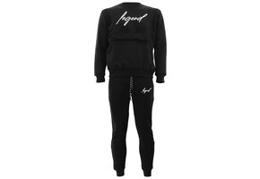 Jogging suit sweater Men/Women signature line black