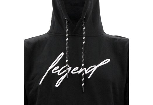 Hoodie Heren / Dames Signature line Zwart