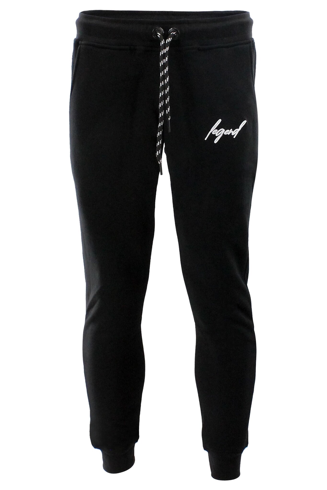 Joggingbroek dames/heren signature Milano zwart