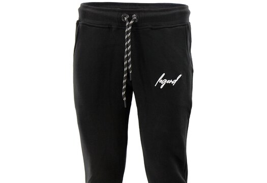 Joggingbroek heren signature line zwart