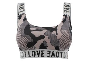 Women's Sports Bra Army Pink