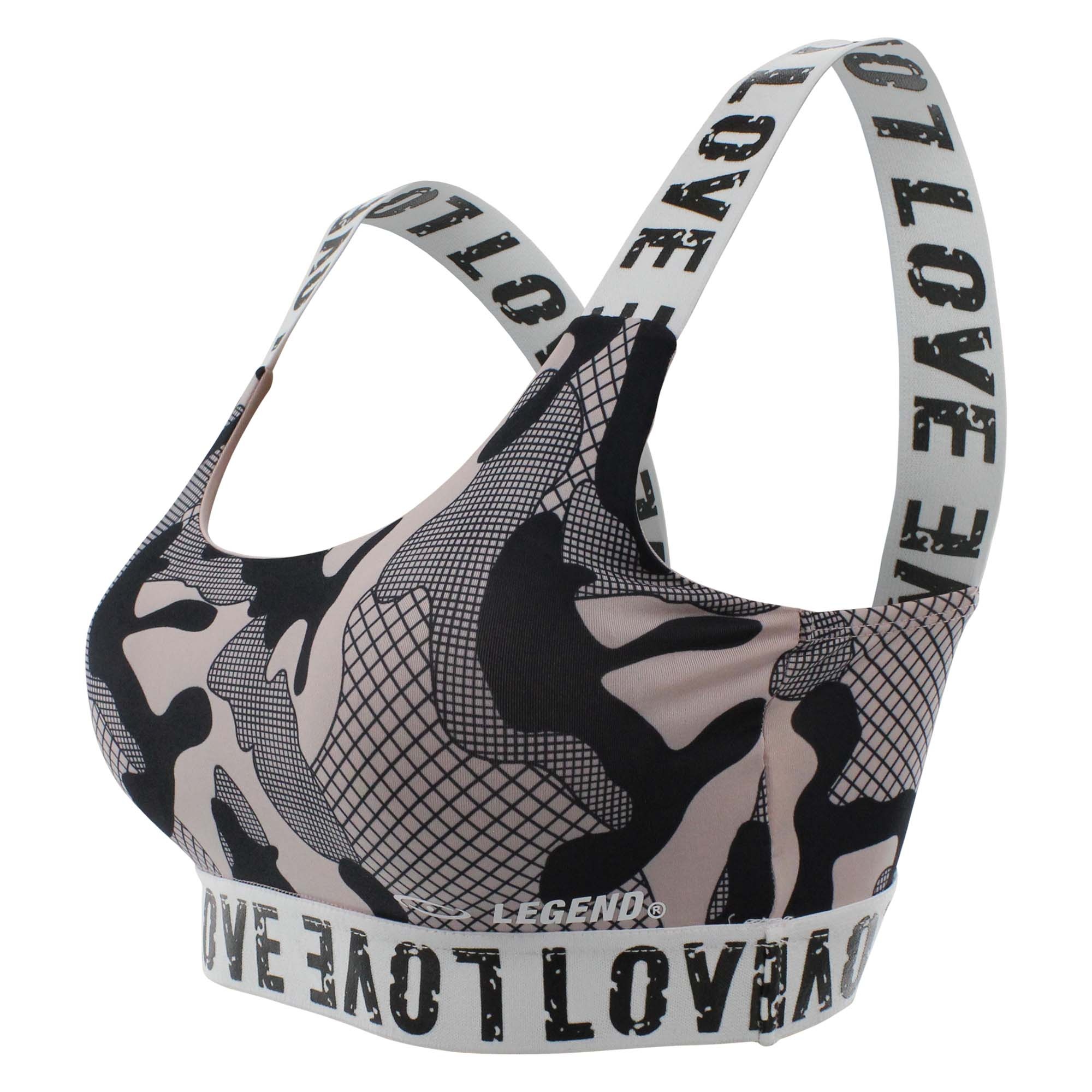 Women's Sports Bra Army Pink