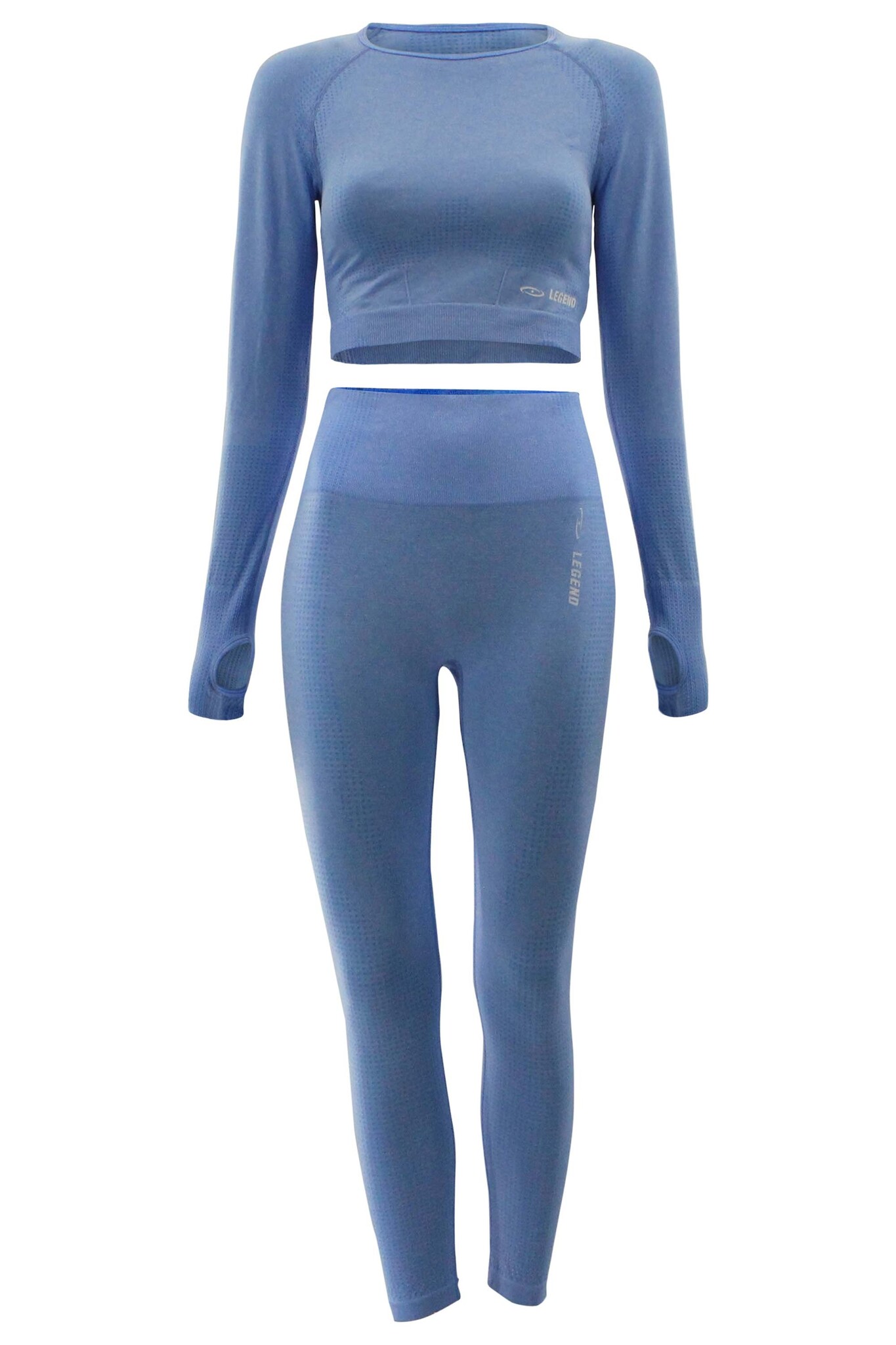 Ladies Sports Leggings PRO Baby Blue