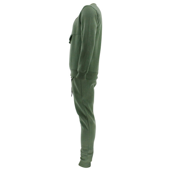 Joggingpak sweater Heren/Dames signature Milano Olive Joggingpak sweater Heren/Dames signature Milano Olive