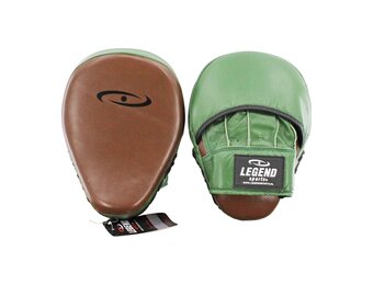 Pro Line Focus Pads Stootkussen Army/Bruin Leer