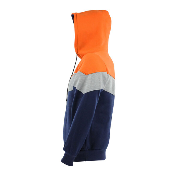 Hoodie Legend tricolore ladies/men Orange fleece Hoodie Legend tricolore ladies/men Orange fleece