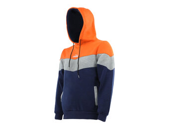 Hoodie Legend tricolore dames/heren Oranje fleece