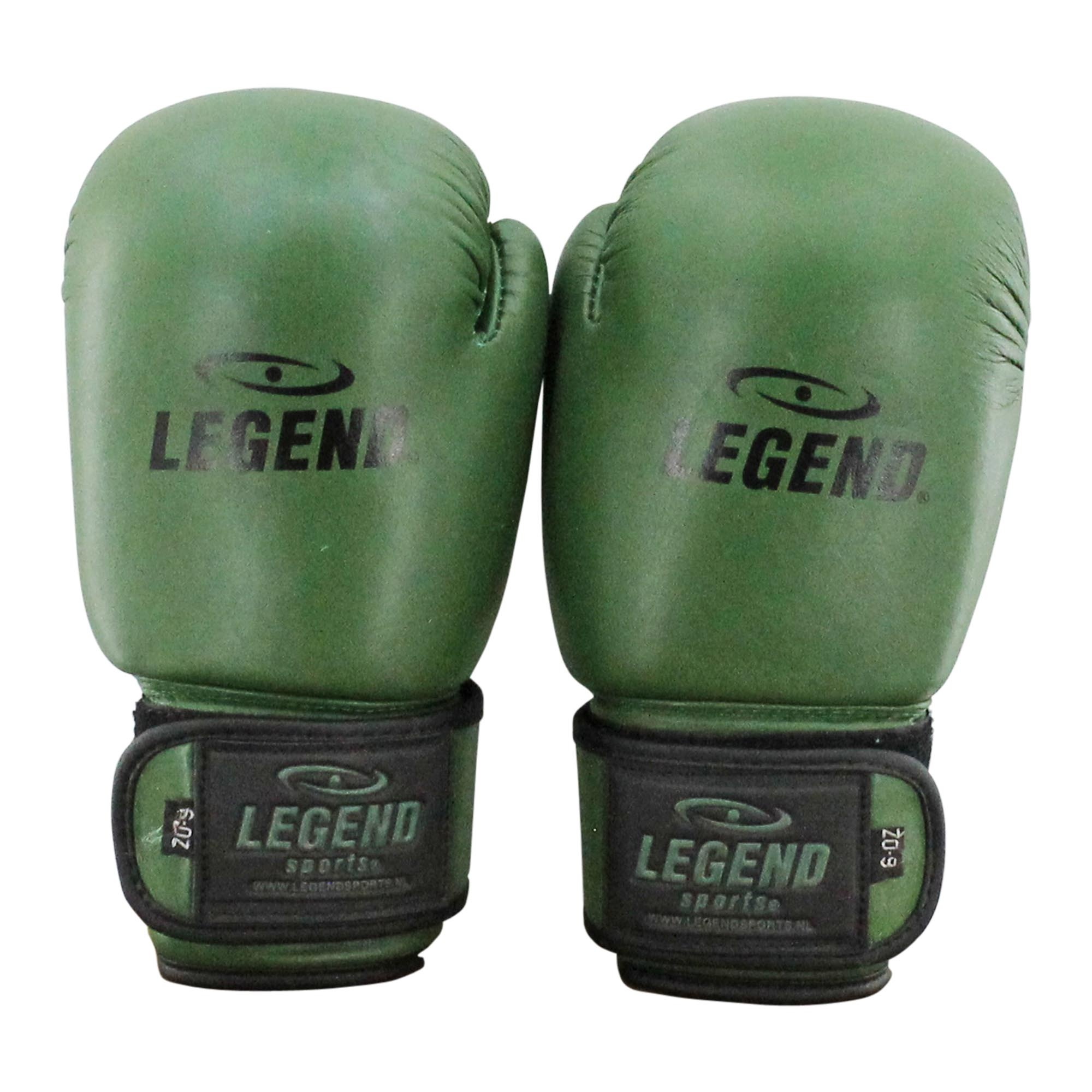Kids Boxing Gloves Army 6oz Leather Kids Boxing Gloves Army 6oz Leather