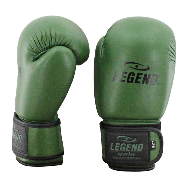 Kinder Bokshandschoenen Army 6oz Leer Kinder Bokshandschoenen Army 6oz Leer