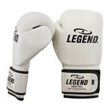 Powerfit & Protect Boxing Gloves Men/Women White PU