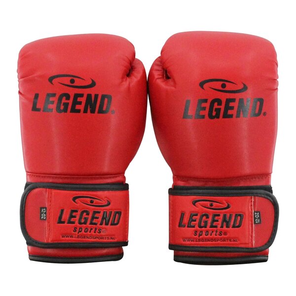 Powerfit & Protect Boxing Gloves Men/Women Red PU
