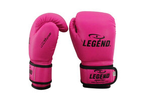 Kinder Bokshandschoenen 1-5 jaar Neon Roze 2OZ PU