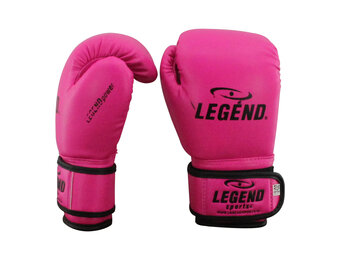 Kinder Bokshandschoenen 1-5 jaar Neon Roze 2OZ PU