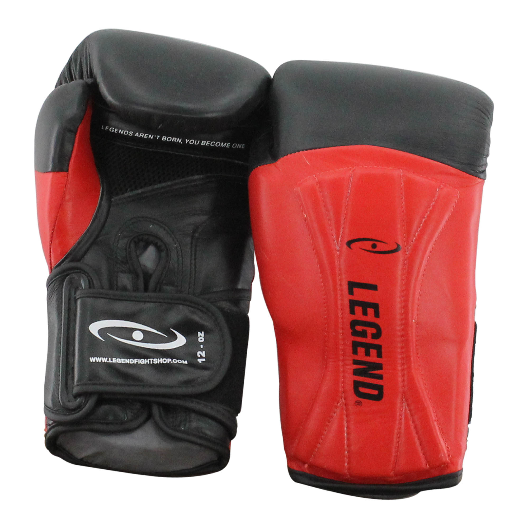 Power Special Bokshandschoenen Heren/Dames Rood Leer