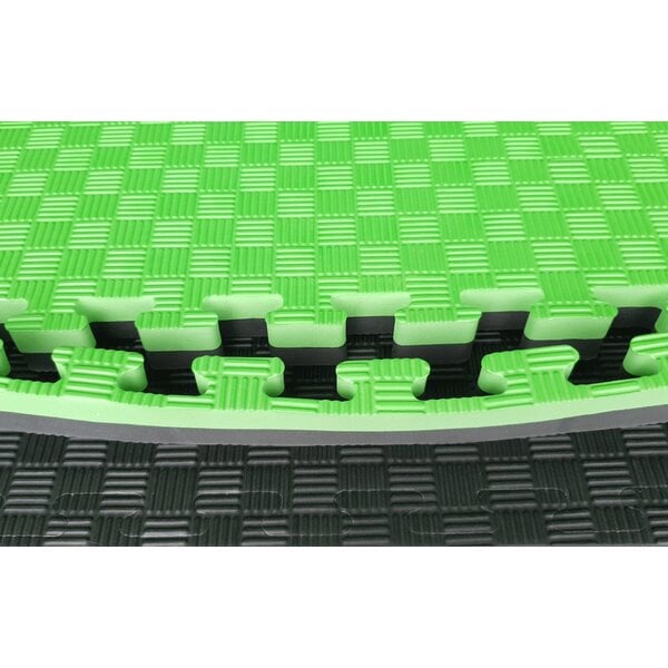 Puzzelmat |100 x 100 x 2 cm  | Groen / Zwart Puzzelmat |100 x 100 x 2 cm  | Groen / Zwart