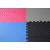 Puzzle mat |100 x 100 x 4 cm | Green / Black