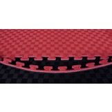 Puzzle Mat | 100x100x2.5cm | Red Black