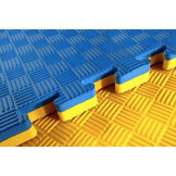 Puzzle Mat | 100x100x2cm | Blue / Yellow