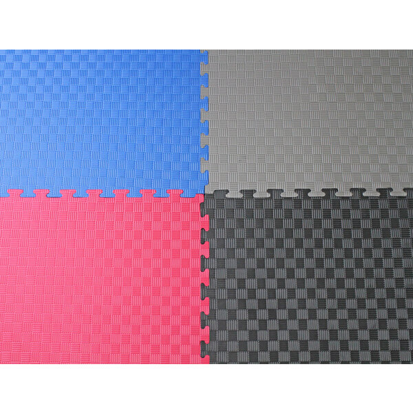 Puzzle Mat | 100x100x4cm | Blue red