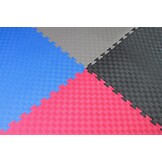 Legend Puzzelmat Sportvloer | 100 x 100 x 4 cm | Blauw / Rood