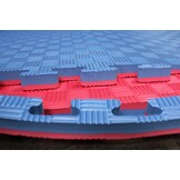 Puzzle Mat | 100x100x2cm | Blue red