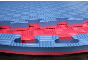 Puzzle Mat | 100x100x2cm | Blue red