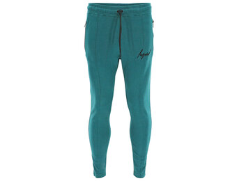 Trouser LA Luxe Lounge Petrol heren/dames katoen