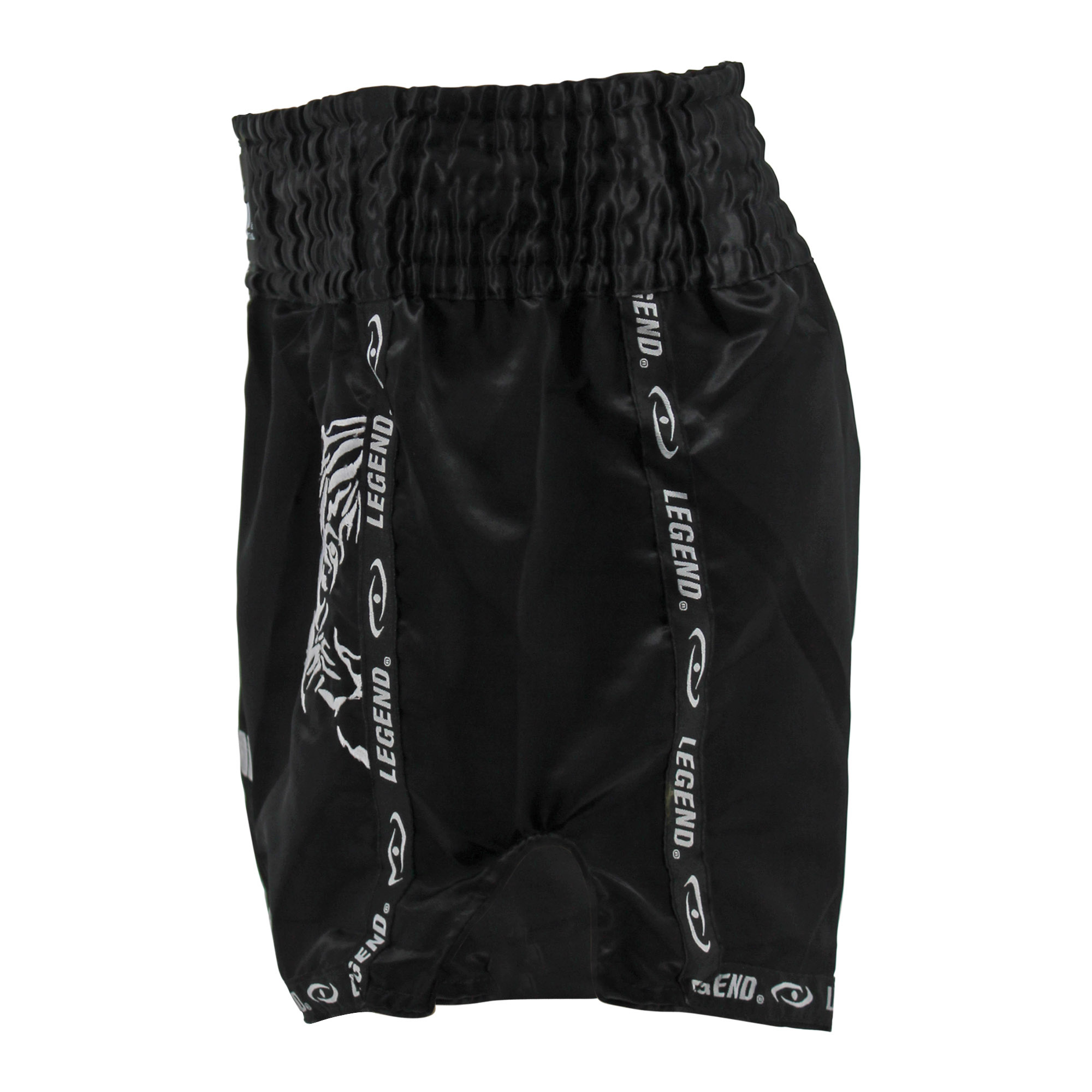 Kickboxing Shorts Child/Adult Carbon Black Satin - Copy