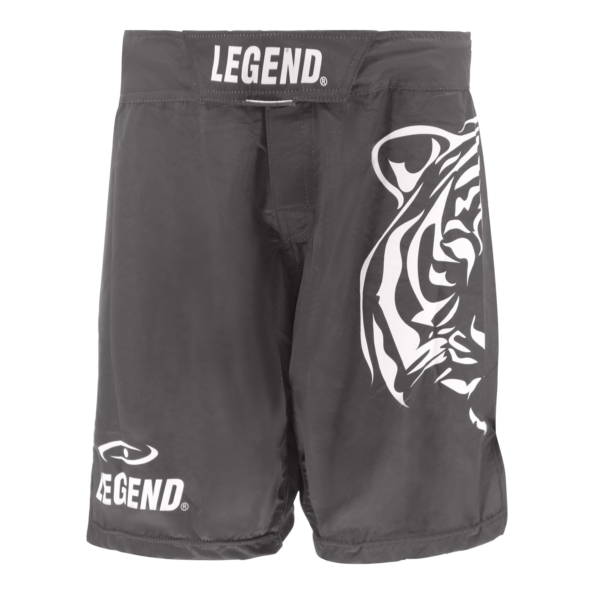 MMA Sports Shorts Men/Women Black Polyester - Copy