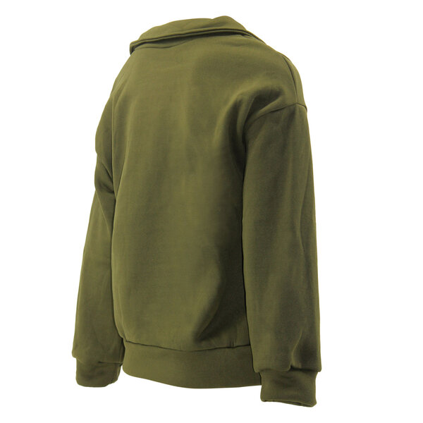 ChiComfort luxe Dames half zip sweater Groen ChiComfort luxe Dames half zip sweater Groen