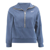 ChiComfort luxe Dames half zip sweater Navy ChiComfort luxe Dames half zip sweater Navy