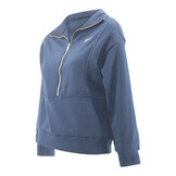 ChiComfort luxe Dames half zip sweater Navy ChiComfort luxe Dames half zip sweater Navy