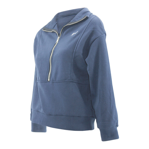 ChiComfort luxe Dames half zip sweater Navy ChiComfort luxe Dames half zip sweater Navy