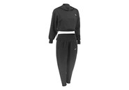 GracefulGlide Fashion Dames Tracksuit Zwart