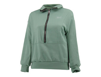 ChiComfort luxe Dames half zip sweater Mint
