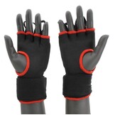 New mexican gel wrap Inner gloves Kids/Adults Black-Red - Copy