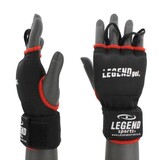 New mexican gel wrap Inner gloves Kids/Adults Black-Red - Copy