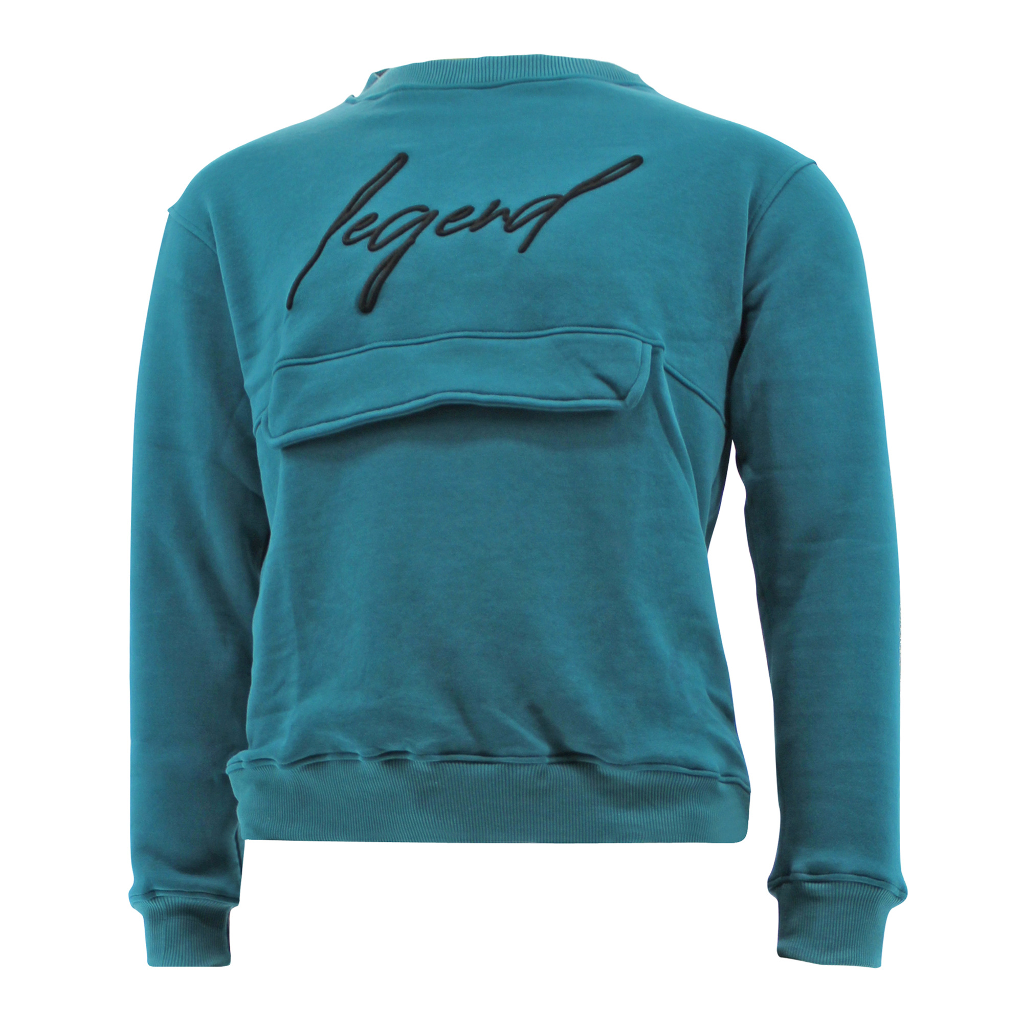 Trui/Sweater Dames/Heren Signature Milano Petrol